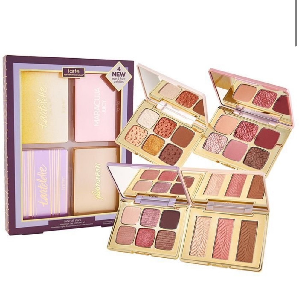 Tarte All Stars Amazonian Clay Collector's Gift Set Eye & Face Palette Kit